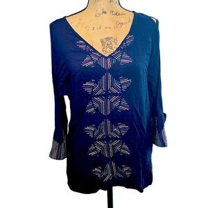 Love Stitch tunic sz L